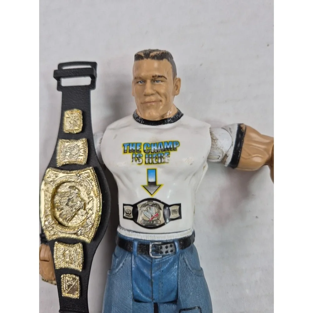 WWE‎ John Cena Jakks Ruthless Aggression Best of 2006 Wrestling Figure Champion